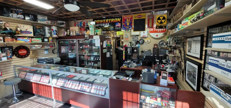 Inside the Apex Gold Silver Coins shop in Winston-Salem