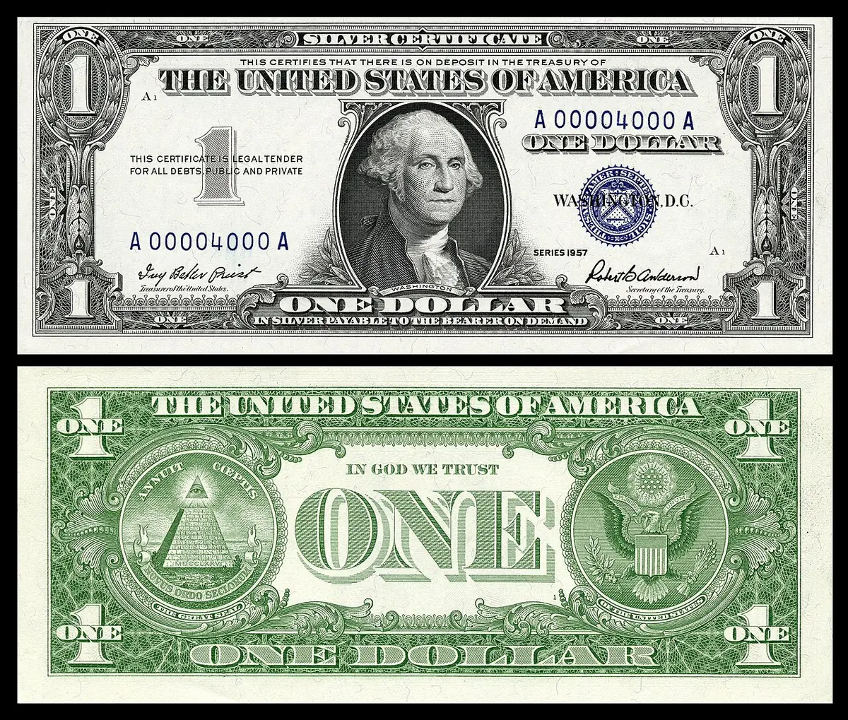 Old US silver certificate paper money, Apex Gold Silver Coin Winston-Salem
